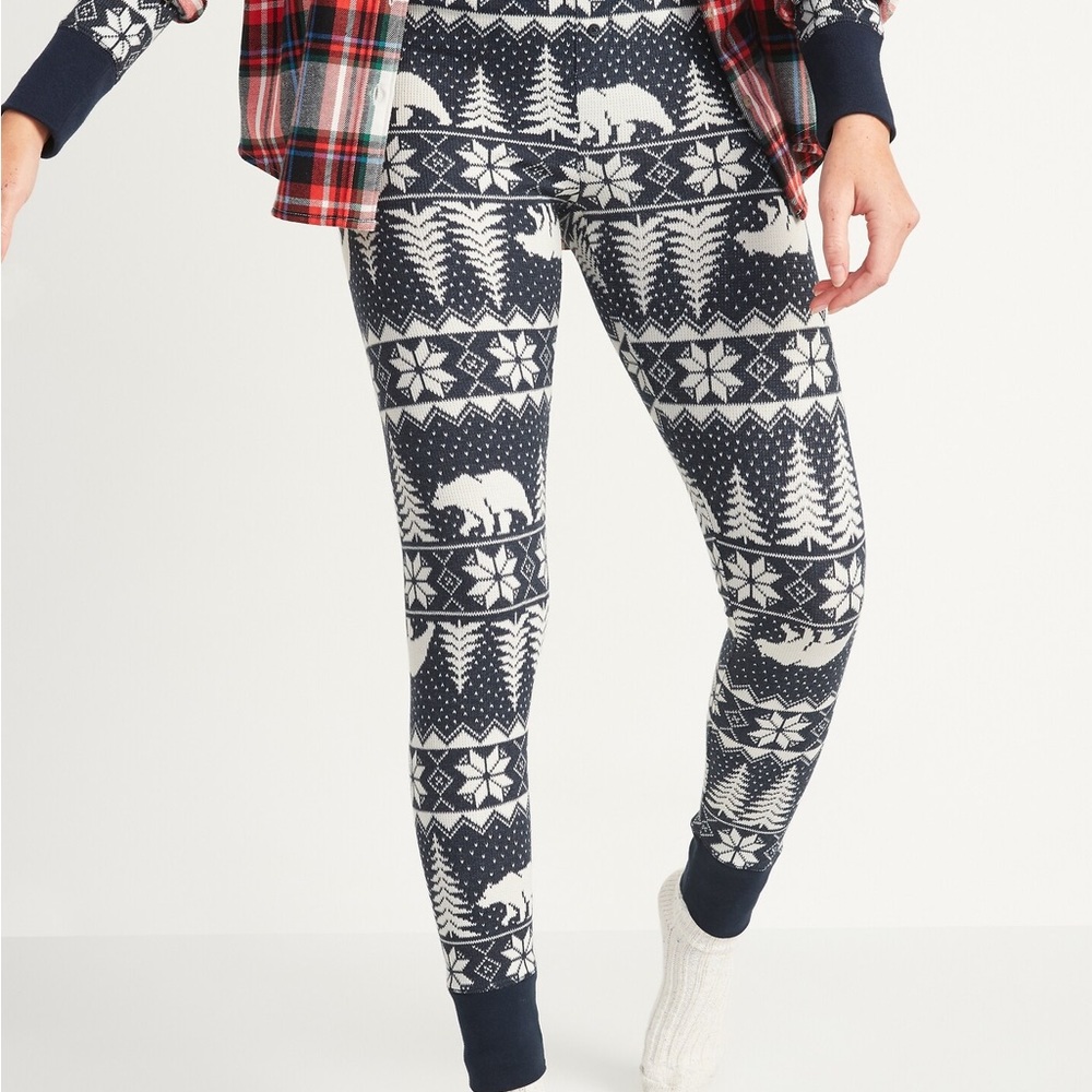 Old Navy Winter Thermal-Knit Pajama Leggings